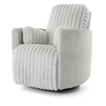 Presley Swivel Glider Recliner - Fog - Additional View 5