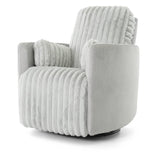 Presley Swivel Glider Recliner - Fog - Additional View 5