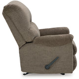 Ashley Furniture - Stonemeade Recliner - Nutmeg - Dark Brown Fabric - Recliners - Additional View 4