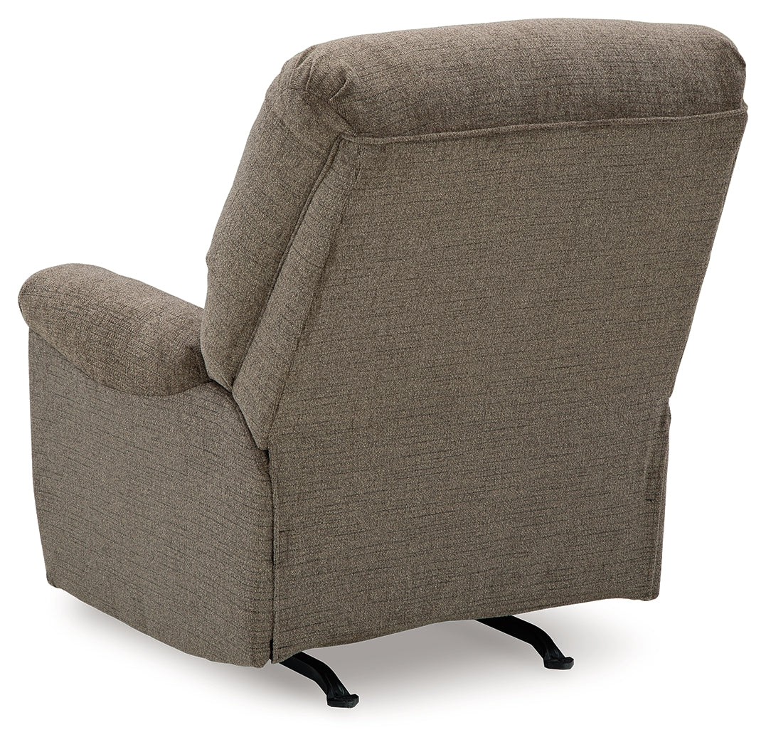 Ashley Furniture - Stonemeade Recliner - Nutmeg - Dark Brown Fabric - Recliners - Additional View 5