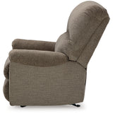 Ashley Furniture - Stonemeade Recliner - Nutmeg - Dark Brown Fabric - Recliners - Additional View 6