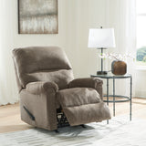 Ashley Furniture - Stonemeade Recliner - Nutmeg - Dark Brown Fabric - Recliners - Additional View 7