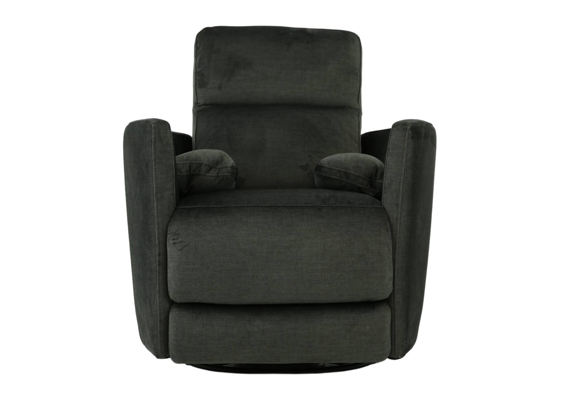 Leland Swivel Recliner - Graphite