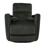 Leland Swivel Recliner - Graphite