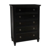 New Classic - TAMARACK BLACK CHEST - Wood - Chests