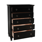 New Classic - TAMARACK BLACK CHEST - Wood - Chests - Additional View 2