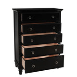 New Classic - TAMARACK BLACK CHEST - Wood - Chests - Additional View 2