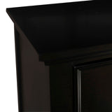 New Classic - TAMARACK BLACK CHEST - Wood - Chests - Additional View 4