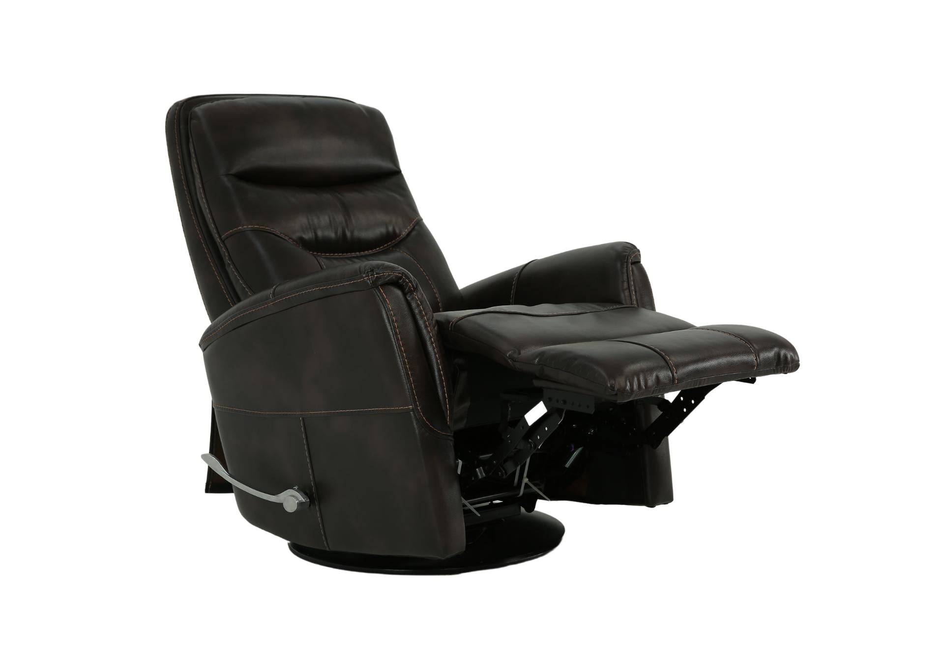 Antonio Swivel Recliner - Coffee - Additional View 2
