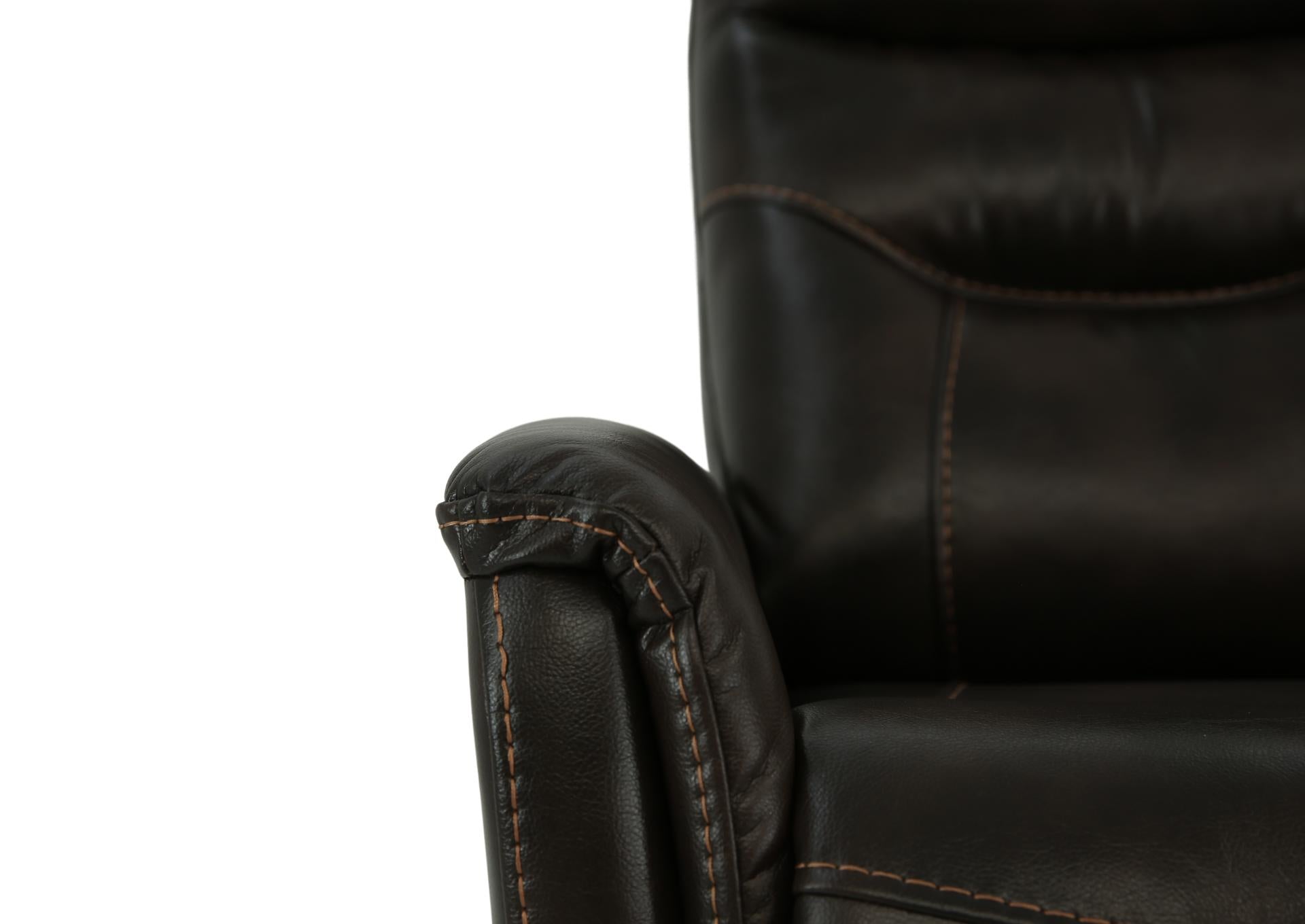 Antonio Swivel Recliner - Coffee - Additional View 4