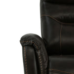 Antonio Swivel Recliner - Coffee - Additional View 4