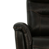 Antonio Swivel Recliner - Coffee - Additional View 4