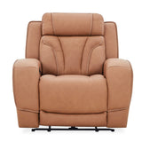 Jacek Leather Power Recliner With Immersive