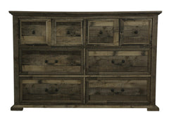 Mossberg Rustic Dresser - Grey