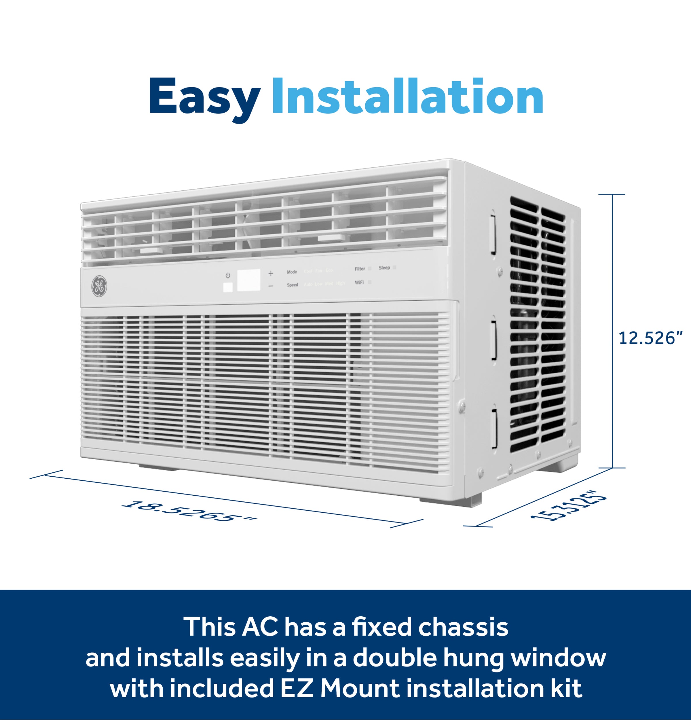 GE AIR CONDITIONER 8K BTU - White - Air Conditioners - Additional View 13
