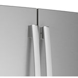 GE STAINLESS STEEL FINGERPRINT RESISTANT 27.7CU FRENCH DOOR REFRIGERATOR - Pearl Silver - Refrigerators - Additional View 10