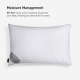 Bedgear - KING DRI-TEC 5.0 PERFORMANCE PILLOW PROTECTOR - White Fabric - Protectors - Additional View 1
