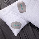 Bedgear - KING DRI-TEC 5.0 PERFORMANCE PILLOW PROTECTOR - White Fabric - Protectors - Additional View 6