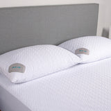 Bedgear - QUEEN DRI-TEC 5.0 PERFORMANCE PILLOW PROTECTOR - White Fabric - Protectors - Additional View 7