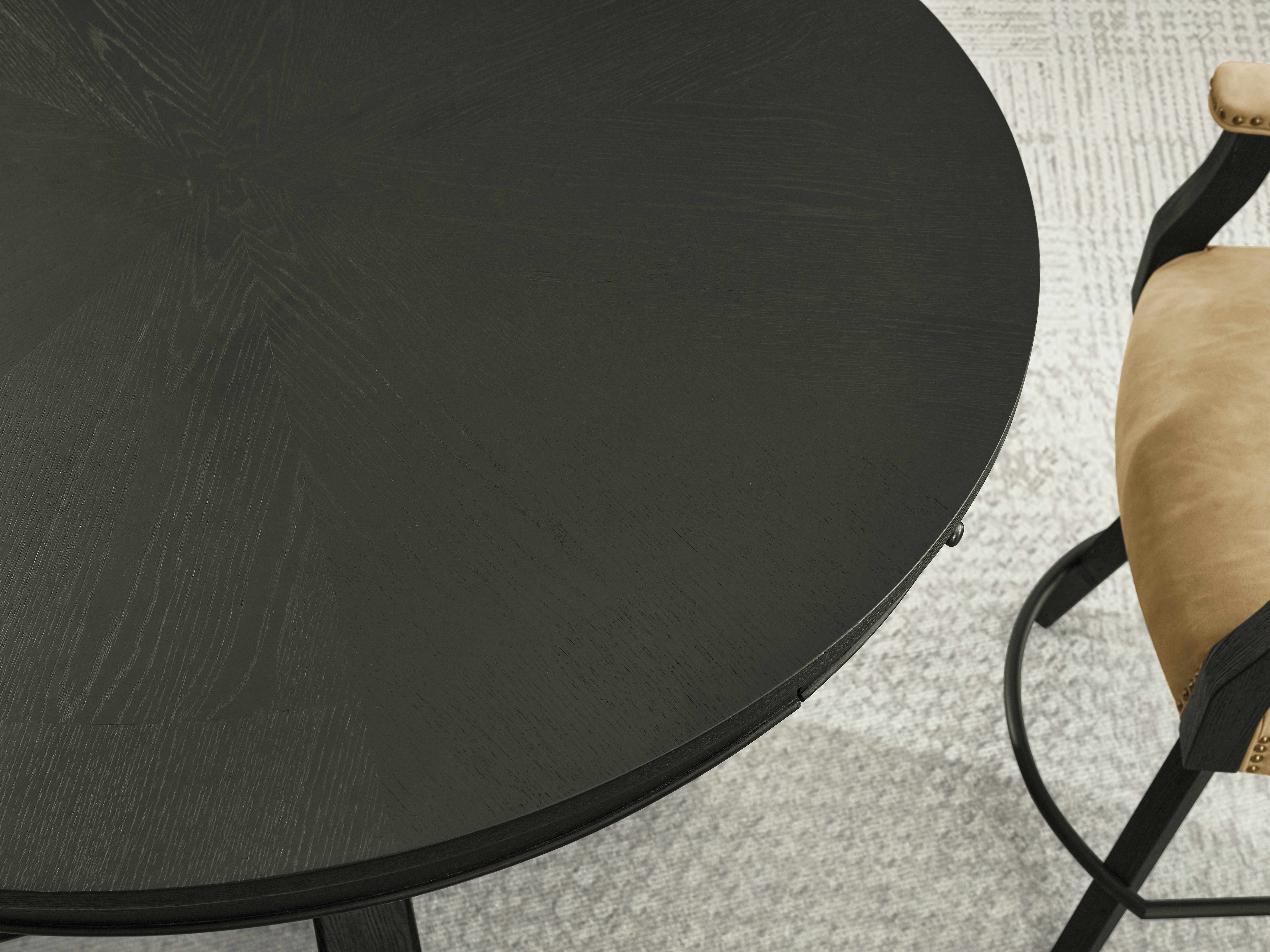 Steve Silver Furniture - Rylie Black Counter Height Table - Wood - Tables - Additional View 3