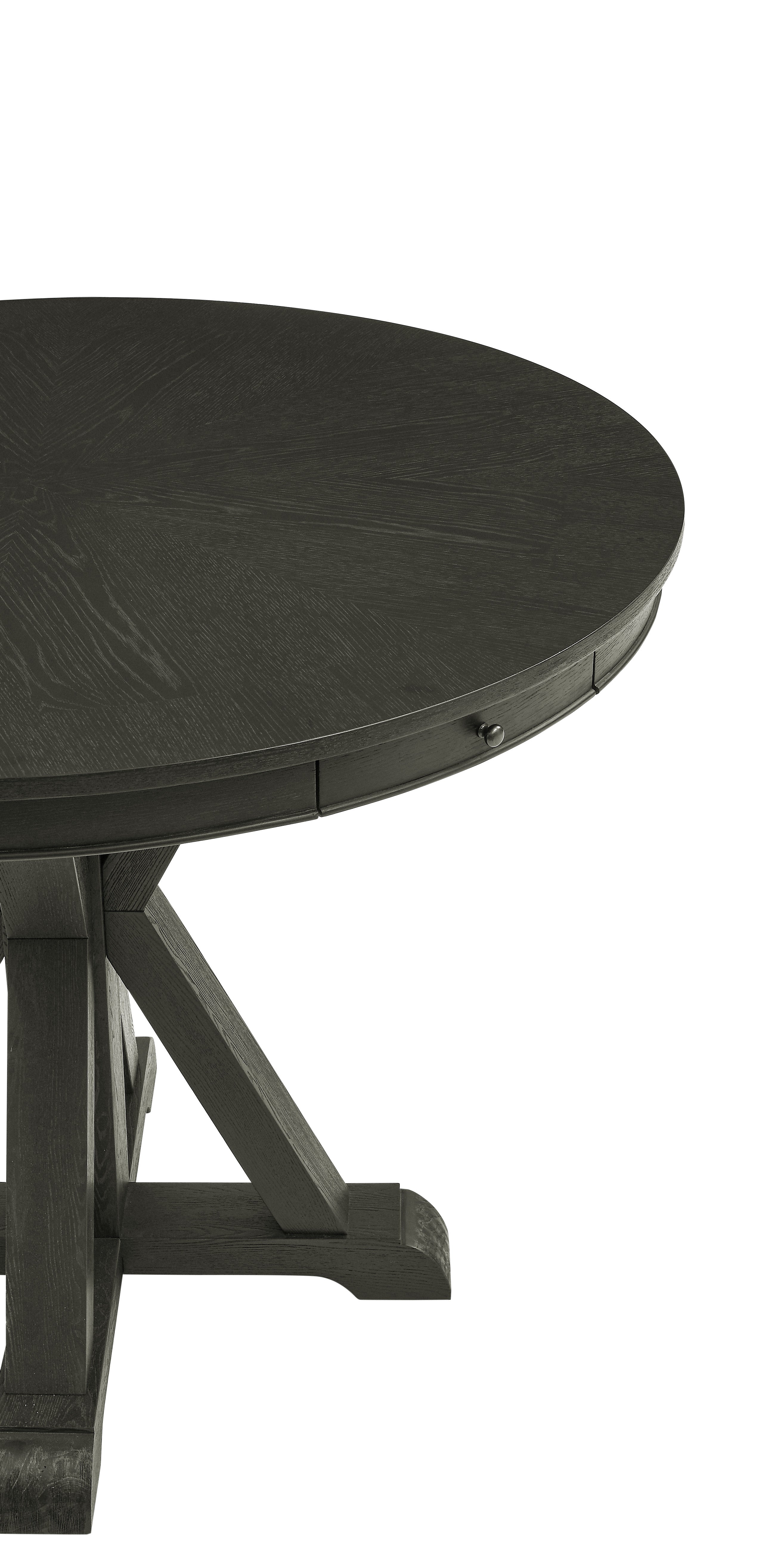Steve Silver Furniture - Rylie Black Counter Height Table - Wood - Tables - Additional View 4