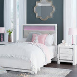 Ashley Furniture - Altyra Full Panel Bed - White Wood - Beds - Additional View 2