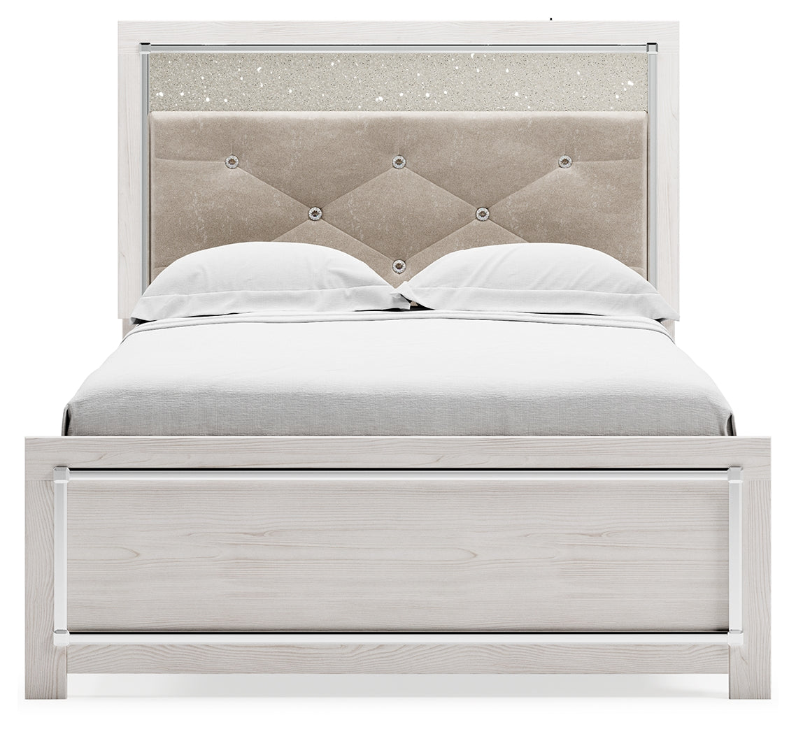 Ashley Furniture - Altyra Full Panel Bed - White Wood - Beds - Additional View 3