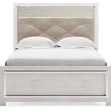 Ashley Furniture - Altyra Full Panel Bed - White Wood - Beds - Additional View 3