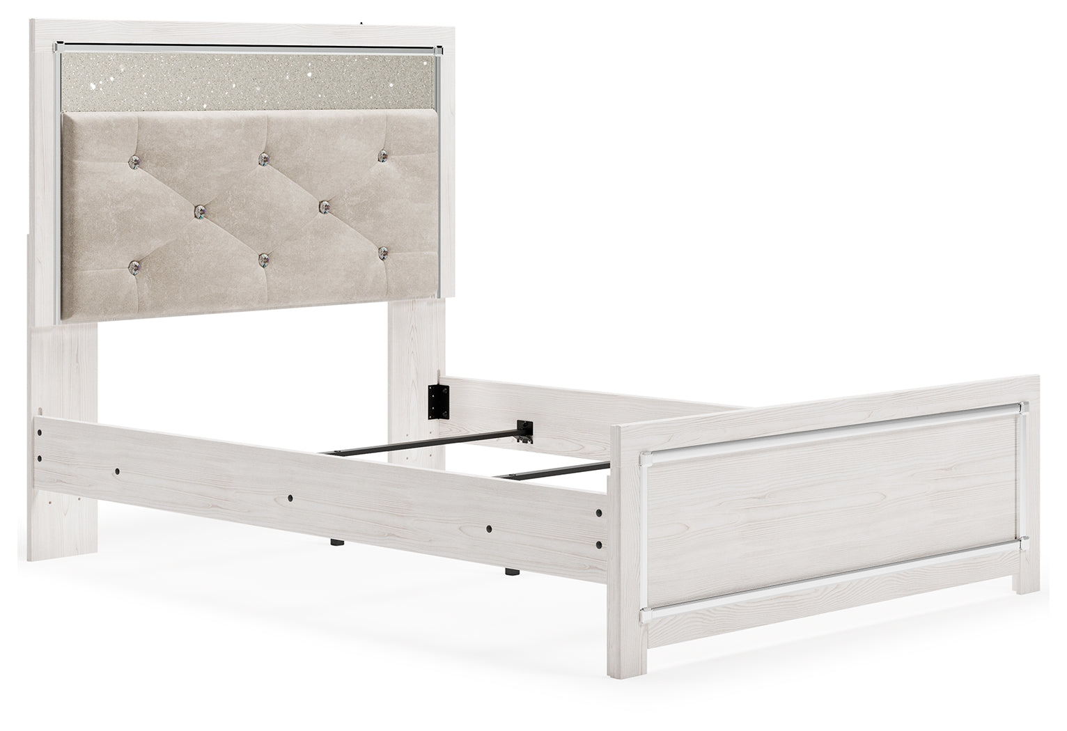 Ashley Furniture - Altyra Full Panel Bed - White Wood - Beds - Additional View 8