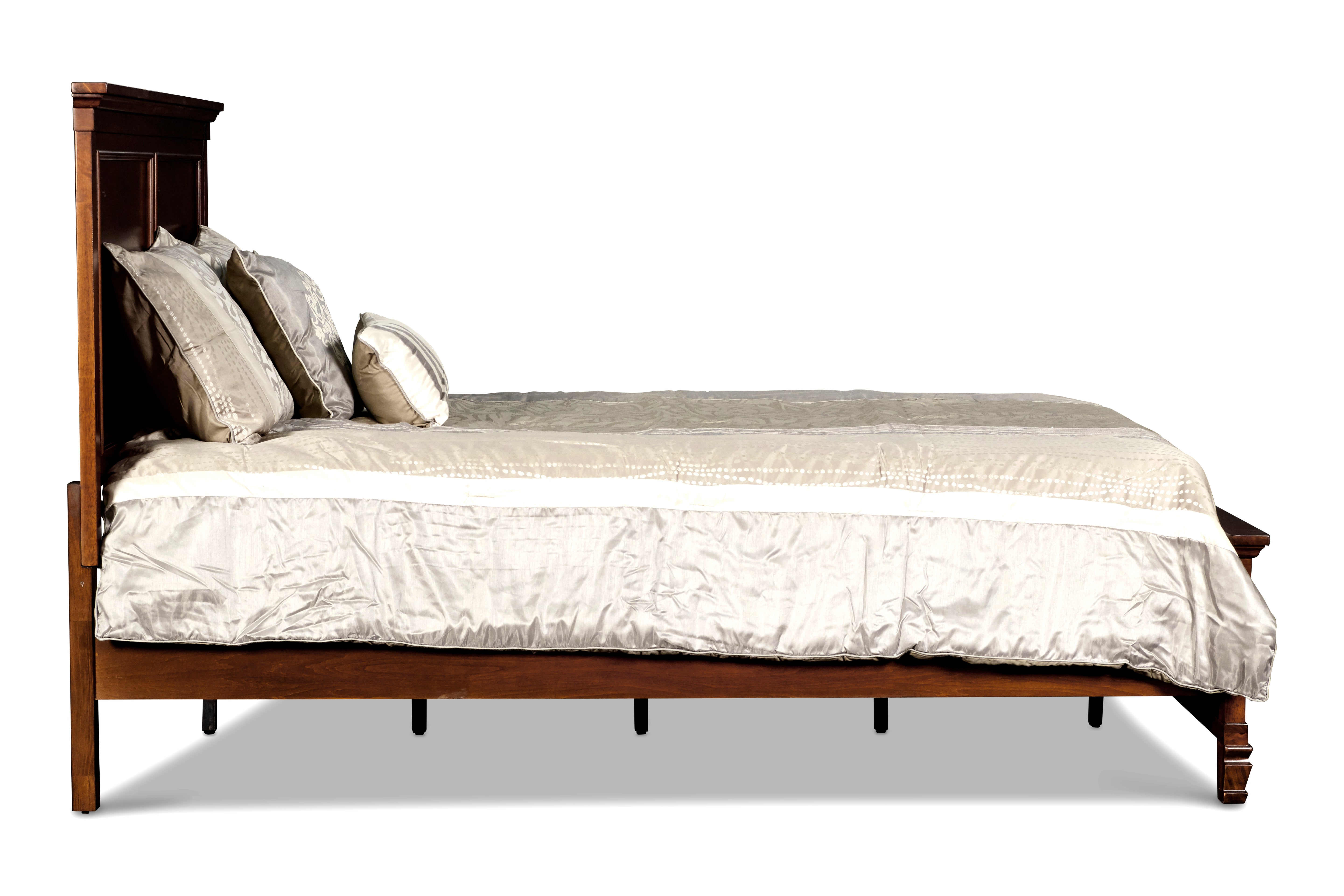New Classic - Tamarack Twin Bed - Cherry - Dark Brown Wood - Beds - Additional View 2