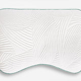 Bedgear - Level Transition 3.0 Side Sleeper Pillow - White|Green Fabric - Pillows - Additional View 11