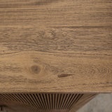 International Furniture Direct - SUNRIDGE CONSOLE - Dark Brown Wood - Tables - Additional View 5