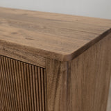 International Furniture Direct - SUNRIDGE CONSOLE - Dark Brown Wood - Tables - Additional View 6