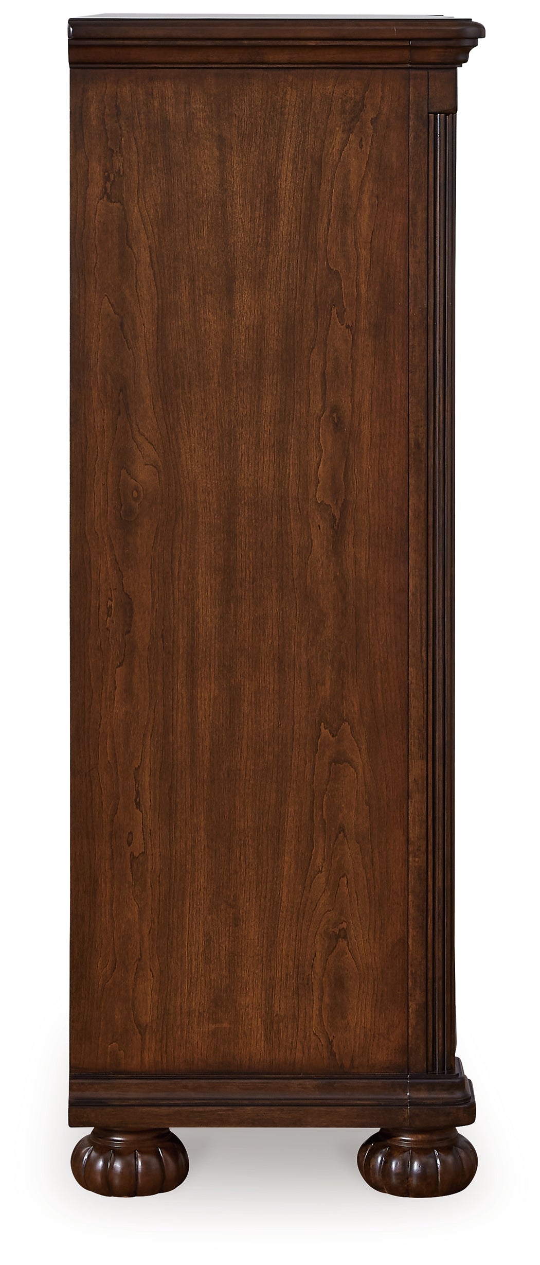 Ashley Furniture - LAVINTON CHEST - Dark Brown Wood - Chests - Additional View 4