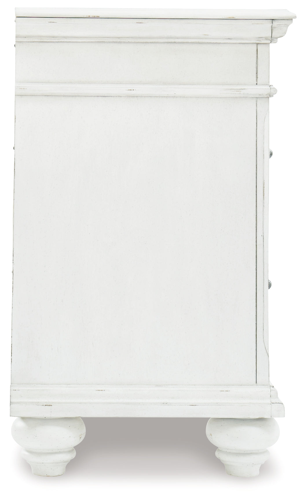 Ashley Furniture - KANWYN 3 DRAWER NIGHTSTAND - White Wood - Nightstands - Additional View 4