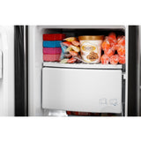 GE WHITE 25CU SIDE BY SIDE REFRIGERATOR - Refrigerators - Additional View 12