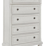 Ashley Furniture - Robbinsdale Chest - White - Wood - Chests