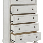 Ashley Furniture - Robbinsdale Chest - White - Wood - Chests - Additional View 2
