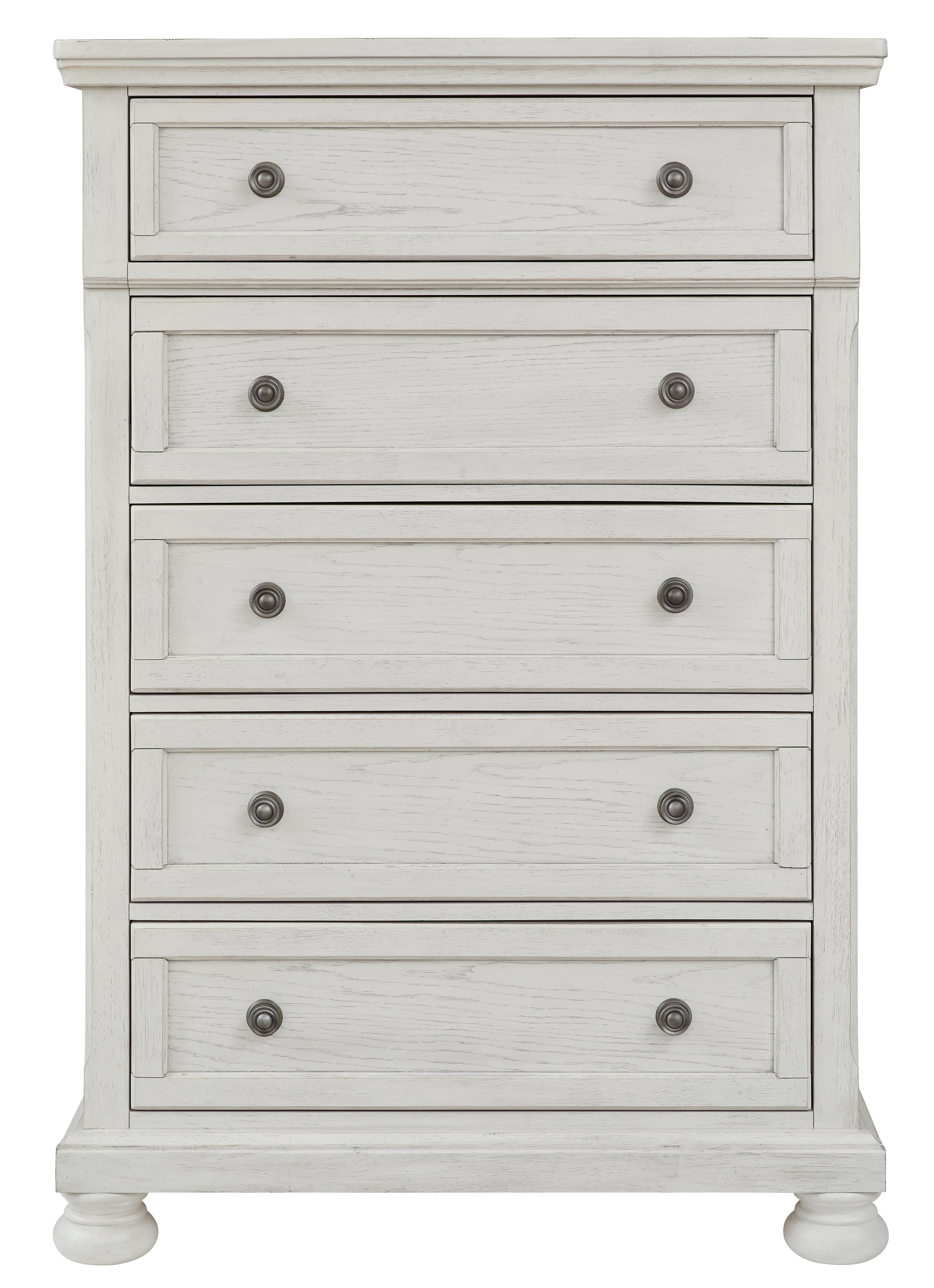 Ashley Furniture - Robbinsdale Chest - White - Wood - Chests - Additional View 4