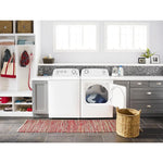 WHIRLPOOL WHITE ELECTRIC 6.5CU DRYER WITH WRINKLE PREVENT - Dryers - Additional View 1