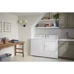WHIRLPOOL WHITE ELECTRIC 6.5CU DRYER WITH WRINKLE PREVENT - Dryers - Additional View 16
