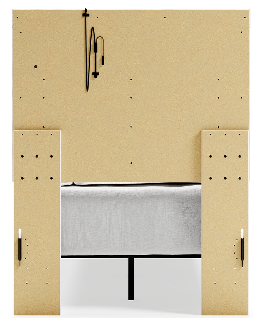 Ashley Furniture - Altyra Twin Panel Bed - White Wood - Beds - Additional View 5