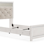 Ashley Furniture - Altyra Twin Panel Bed - White Wood - Beds - Additional View 8