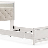 Ashley Furniture - Altyra Twin Panel Bed - White Wood - Beds - Additional View 8