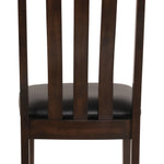 Ashley Furniture - HADDIGAN SIDE CHAIR - Dark Brown Leather Match|Wood - Chairs - Additional View 5