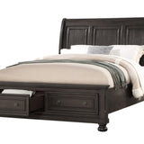 Kingsman Queen Bed - Grey - Additional View 1