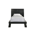 Elements International - Allan Black Twin Bed - Wood - Beds - Additional View 4