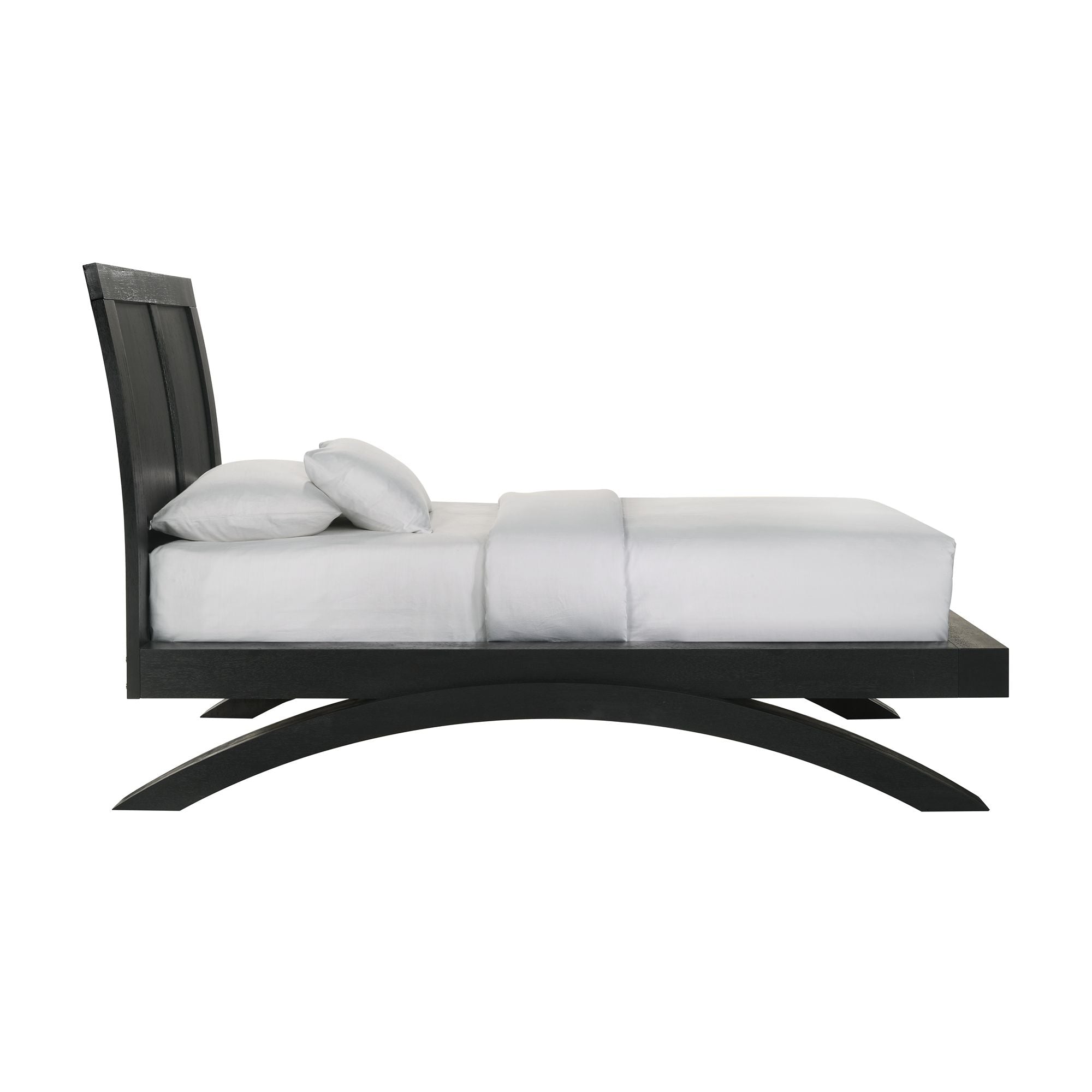 Elements International - Allan Black Twin Bed - Wood - Beds - Additional View 5