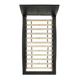 Elements International - Allan Black Twin Bed - Wood - Beds - Additional View 7