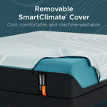 Tempur Sealy - Proadapt 2.0 Firm Twin Xl Mattress - White|Black Fabric - Mattresses - Additional View 9